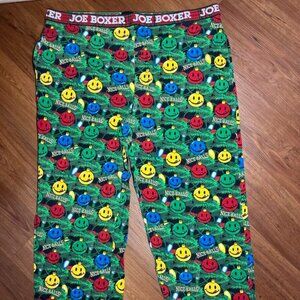 Men’s Joe Boxer “ Nice Balls” Colorful Smiley Pajama Pants